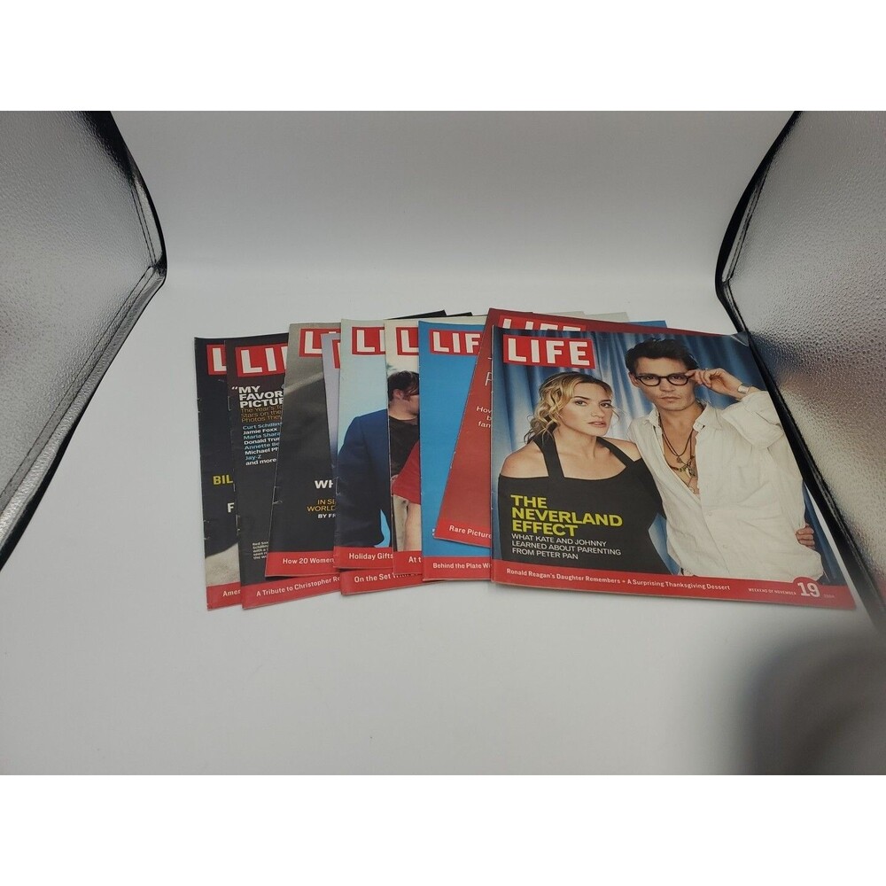 9 LIFE Weekend Magazine 2004 Johnny Depp Tina Fey Bill Murray Curt Shilling